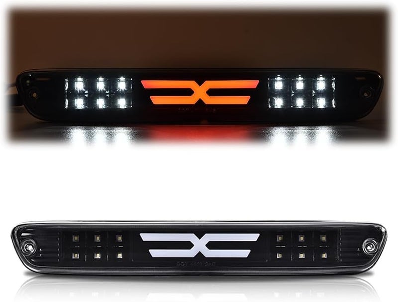 GPLUS LED 3rd Third Center High Mount X Stop Light Lamp Compatible with Chevy Colorado 2004-2012/Fit GMC Canyon 2006-2008 Isuzu I-Series Tail Brake Light 15286505 - Image 1